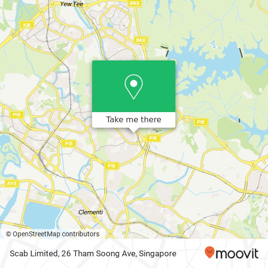 Scab Limited, 26 Tham Soong Ave map