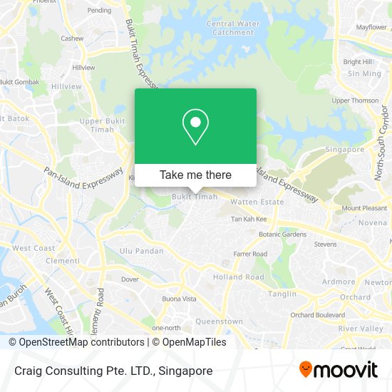 Craig Consulting Pte. LTD. map