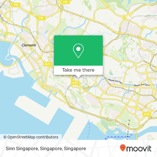 Sinn Singapore, Singapore map