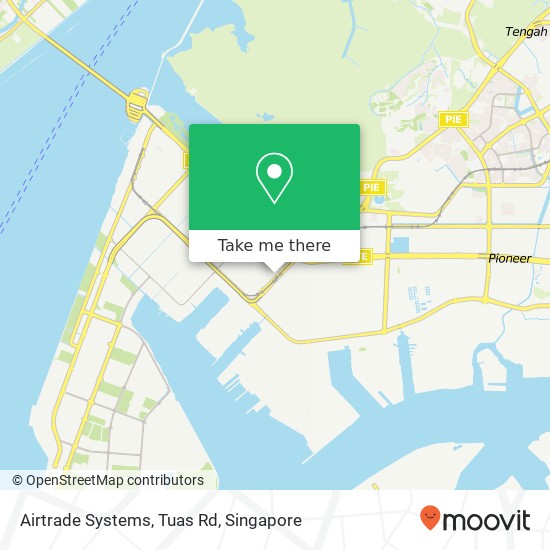 Airtrade Systems, Tuas Rd map