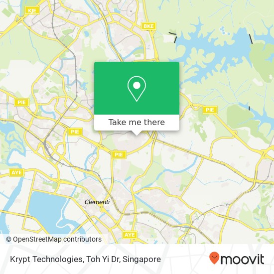 Krypt Technologies, Toh Yi Dr地图