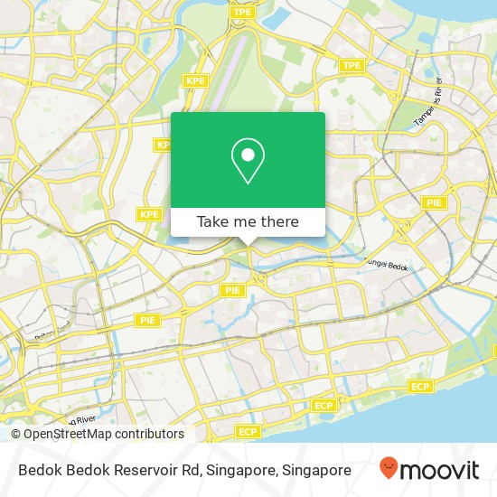 Bedok Bedok Reservoir Rd, Singapore map