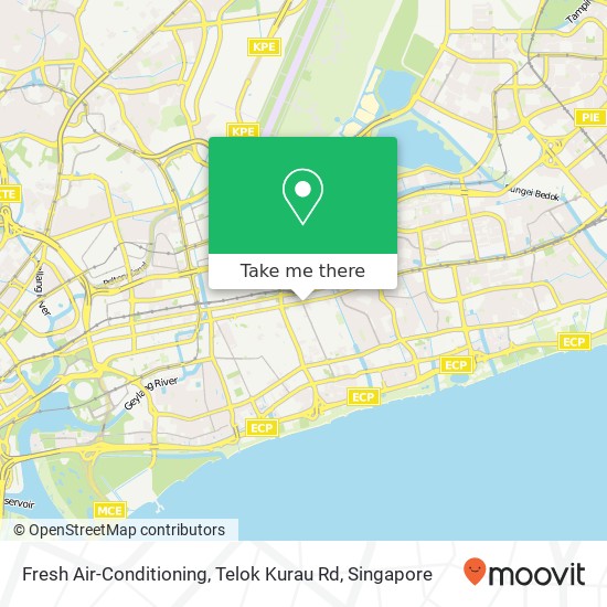 Fresh Air-Conditioning, Telok Kurau Rd地图