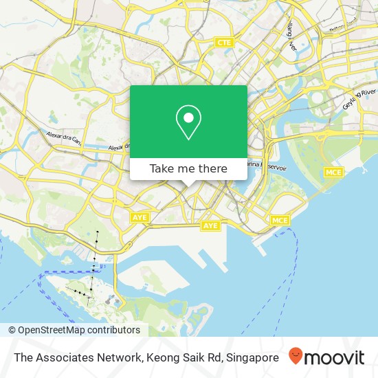 The Associates Network, Keong Saik Rd地图