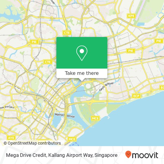 Mega Drive Credit, Kallang Airport Way地图