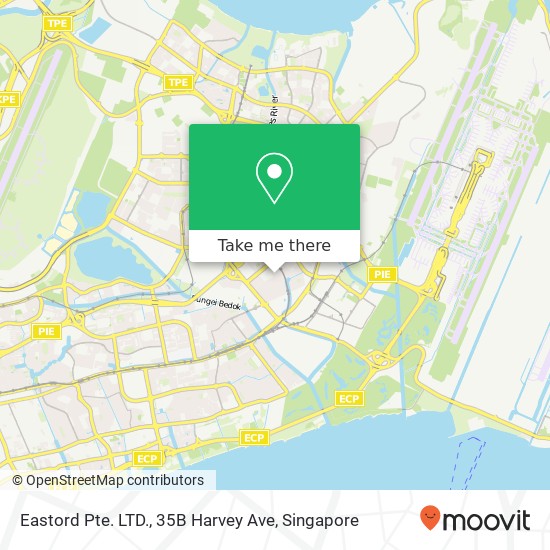 Eastord Pte. LTD., 35B Harvey Ave map