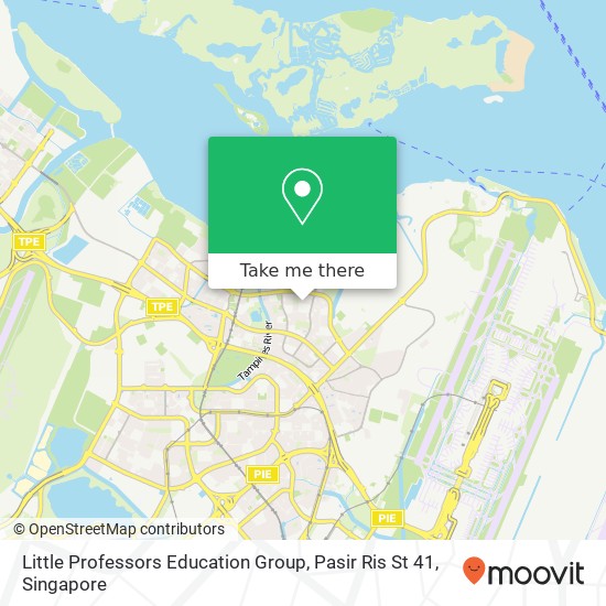 Little Professors Education Group, Pasir Ris St 41地图