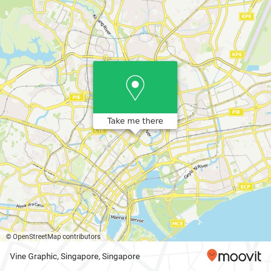 Vine Graphic, Singapore map