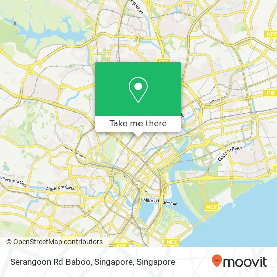 Serangoon Rd Baboo, Singapore map