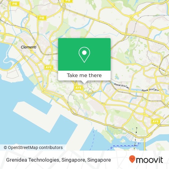 Grenidea Technologies, Singapore map