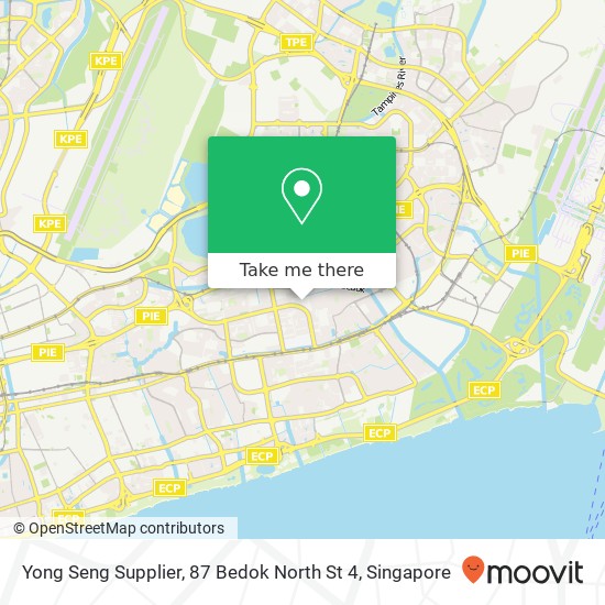 Yong Seng Supplier, 87 Bedok North St 4地图