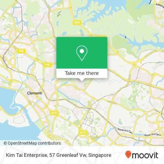 Kim Tai Enterprise, 57 Greenleaf Vw map