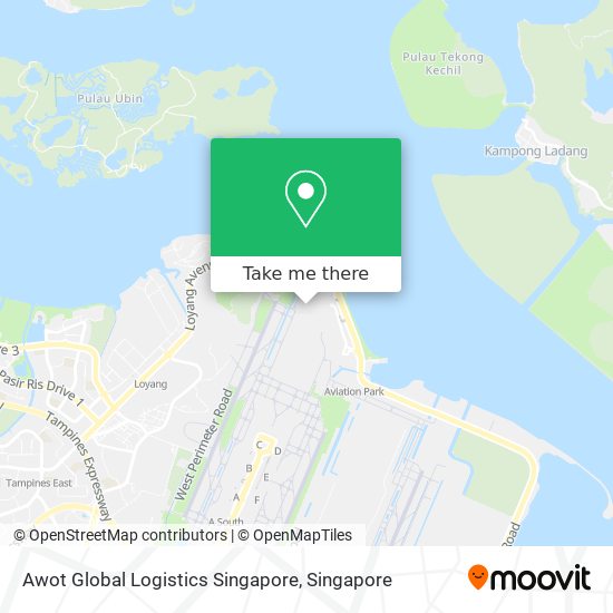 Awot Global Logistics Singapore地图