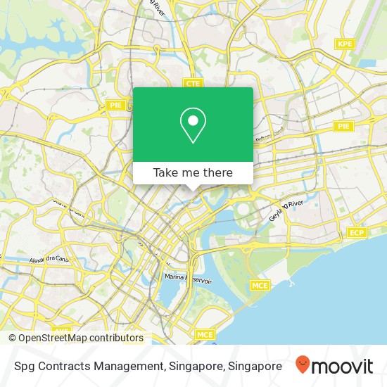Spg Contracts Management, Singapore map