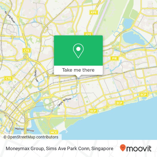 Moneymax Group, Sims Ave Park Conn map
