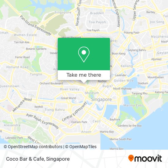 Coco Bar & Cafe map