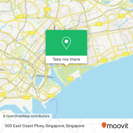 500 East Coast Pkwy, Singapore map