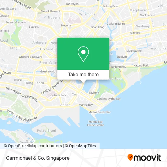 Carmichael & Co map