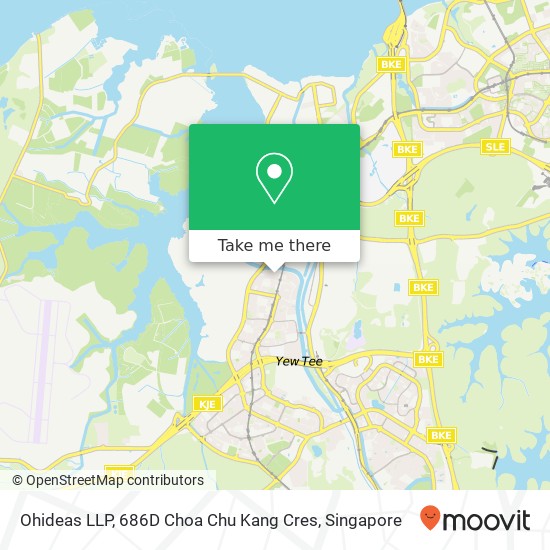 Ohideas LLP, 686D Choa Chu Kang Cres地图