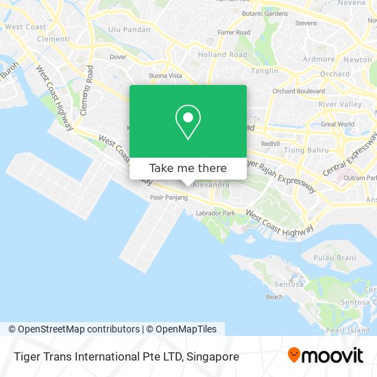 Tiger Trans International Pte LTD map