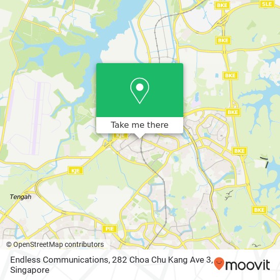 Endless Communications, 282 Choa Chu Kang Ave 3地图