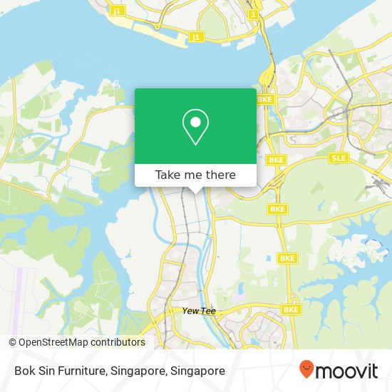 Bok Sin Furniture, Singapore地图