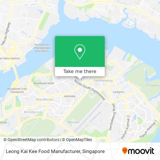 Leong Kai Kee Food Manufacturer map