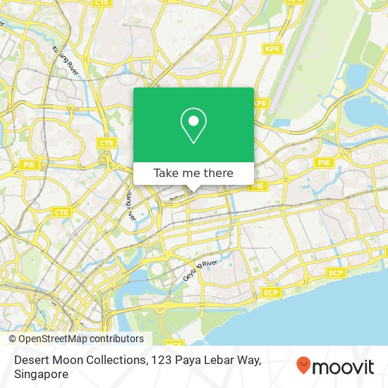 Desert Moon Collections, 123 Paya Lebar Way map