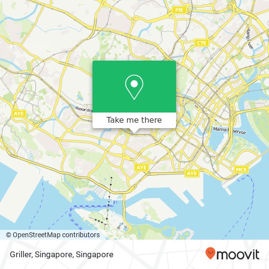 Griller, Singapore map