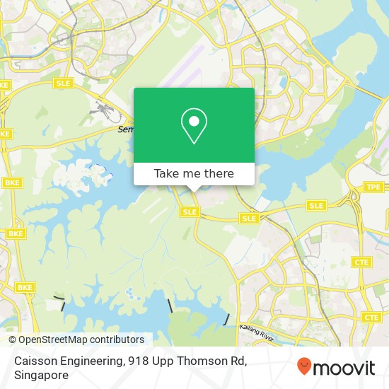 Caisson Engineering, 918 Upp Thomson Rd map