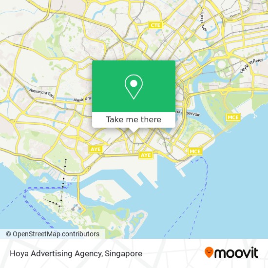 Hoya Advertising Agency map