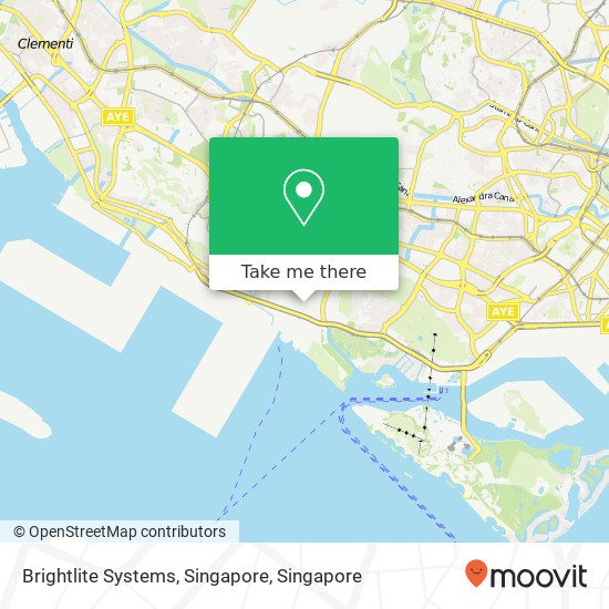 Brightlite Systems, Singapore map