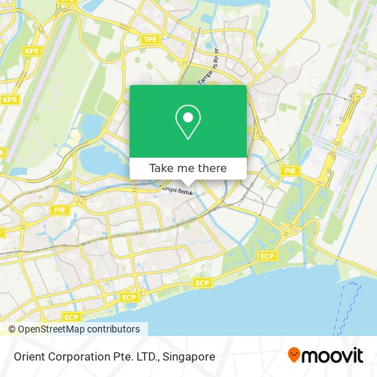 Orient Corporation Pte. LTD. map