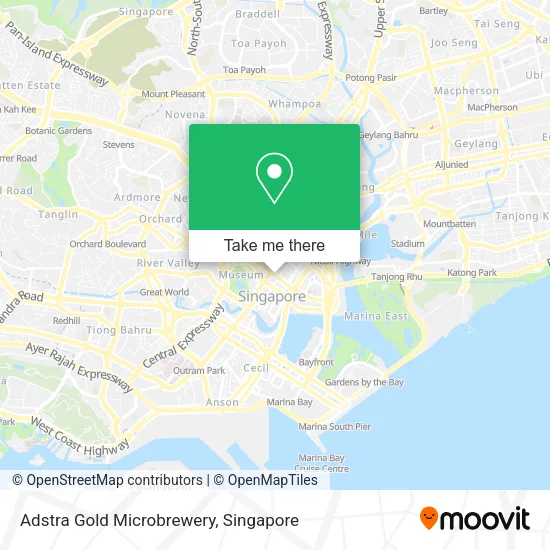 Adstra Gold Microbrewery地图