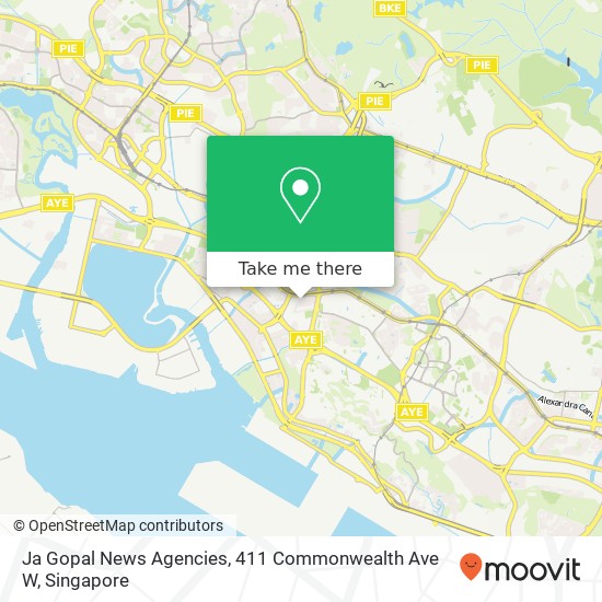 Ja Gopal News Agencies, 411 Commonwealth Ave W map