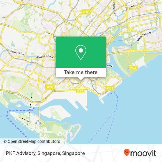 PKF Advisory, Singapore map