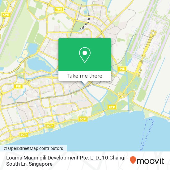 Loama Maamigili Development Pte. LTD., 10 Changi South Ln map