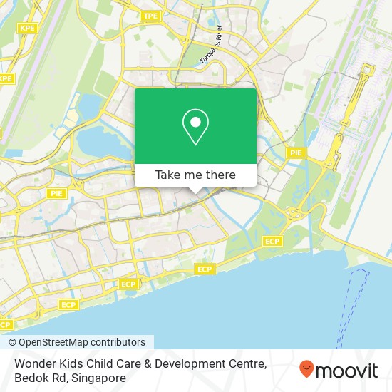 Wonder Kids Child Care & Development Centre, Bedok Rd map