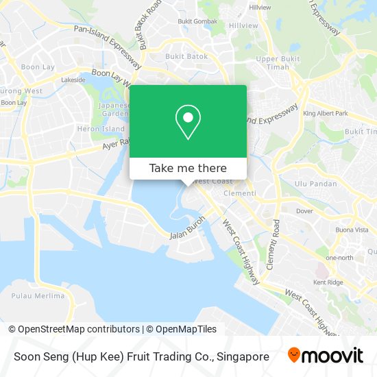 Soon Seng (Hup Kee) Fruit Trading Co.地图