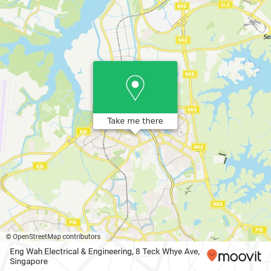 Eng Wah Electrical & Engineering, 8 Teck Whye Ave map