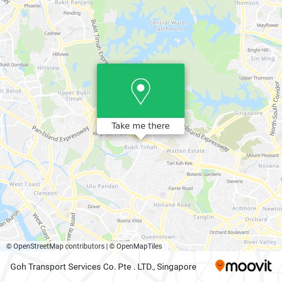 Goh Transport Services Co. Pte . LTD. map