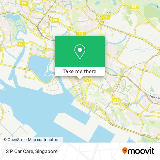 S P Car Care map