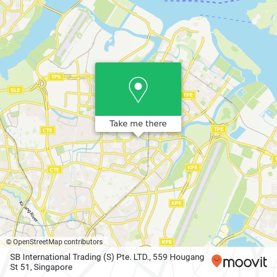 SB International Trading (S) Pte. LTD., 559 Hougang St 51 map