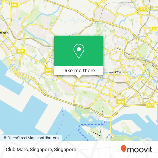 Club Marc, Singapore map