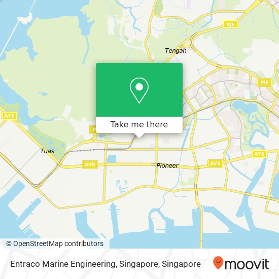 Entraco Marine Engineering, Singapore地图