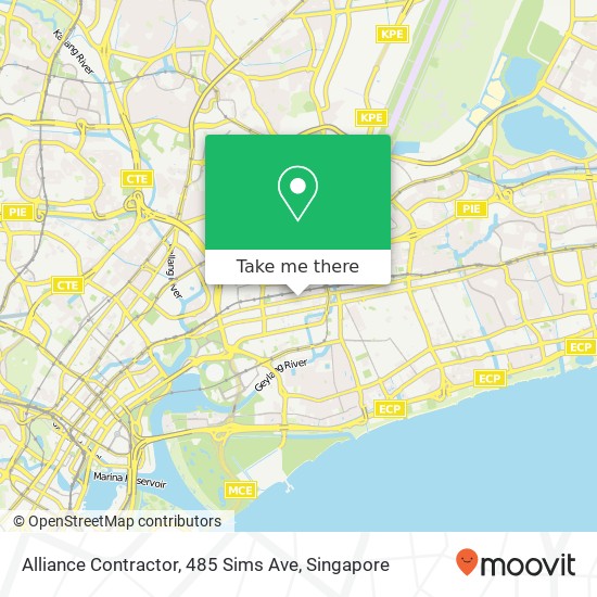 Alliance Contractor, 485 Sims Ave地图