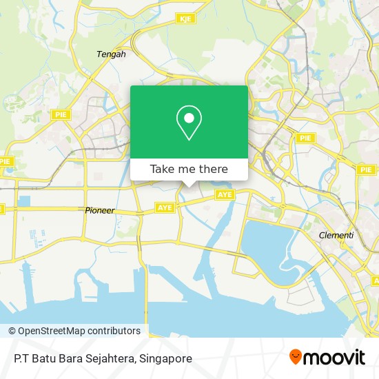 P.T Batu Bara Sejahtera地图