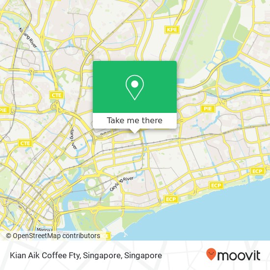 Kian Aik Coffee Fty, Singapore地图