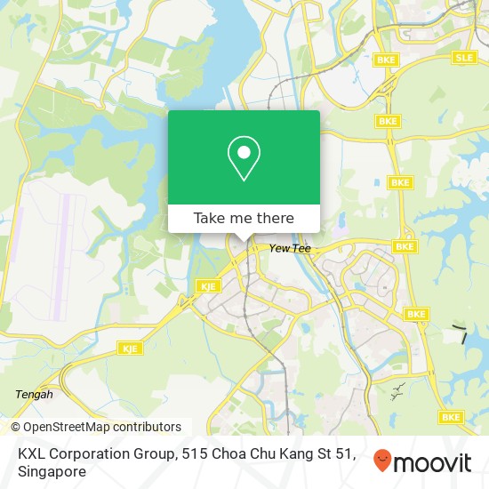 KXL Corporation Group, 515 Choa Chu Kang St 51地图