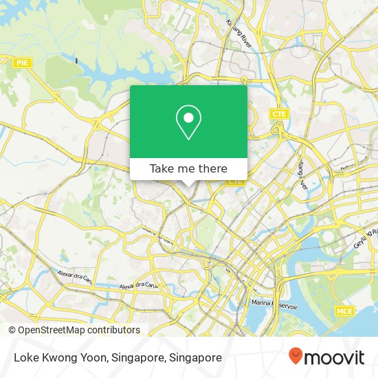Loke Kwong Yoon, Singapore map